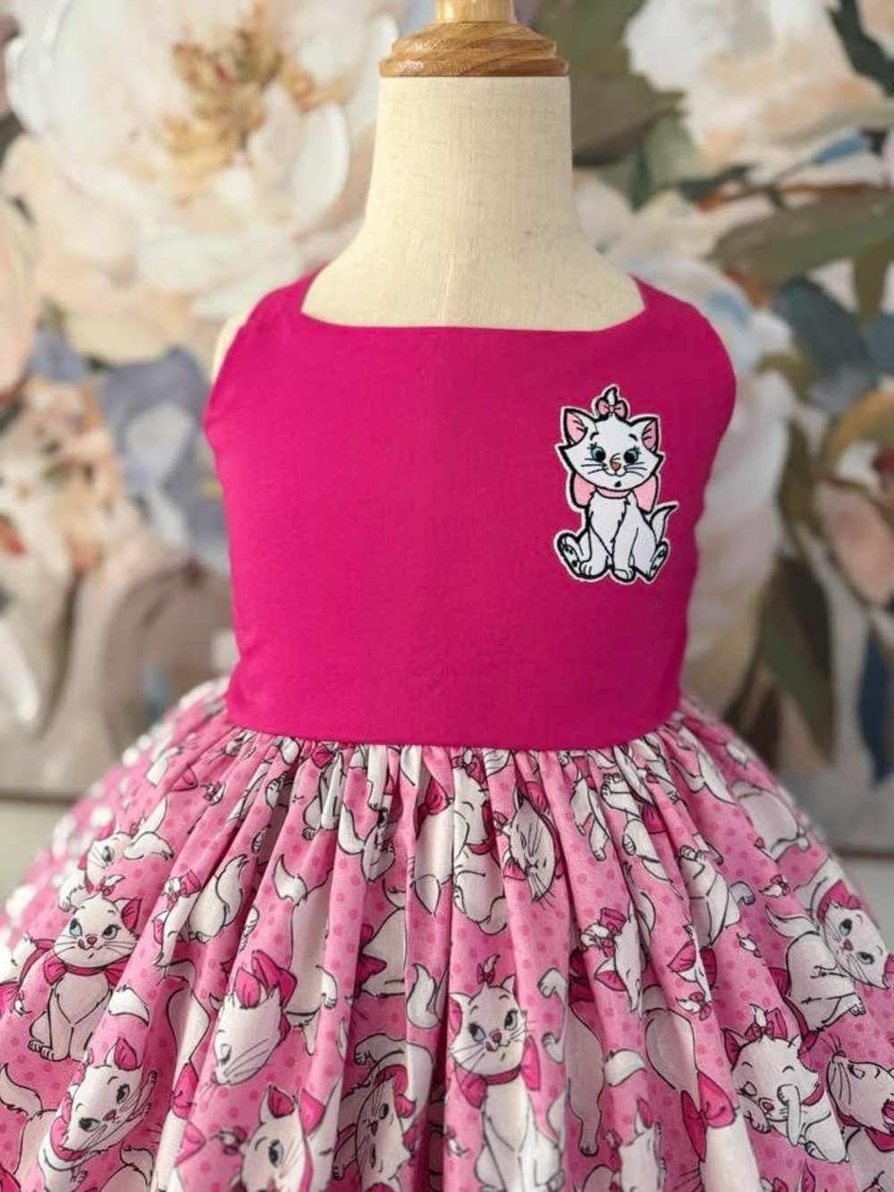 Disney Aristocats Inspired Marie Dress - Picture 2 of 3